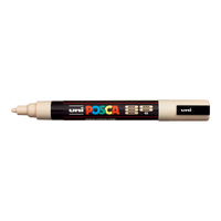 Pennarello acrilico Posca PC-5M, 1,8 – 2,5 mm, beige (45)