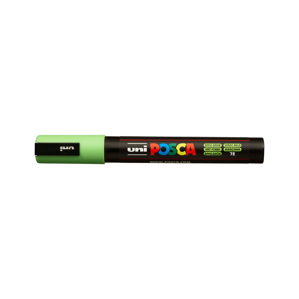 Pennarello acrilico Posca PC-5M, 1,8 – 2,5 mm, verde mela (72)