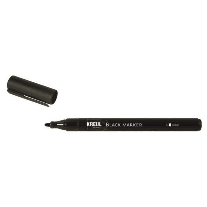 Pennarello nero Kreul | varie punte — immagine 3