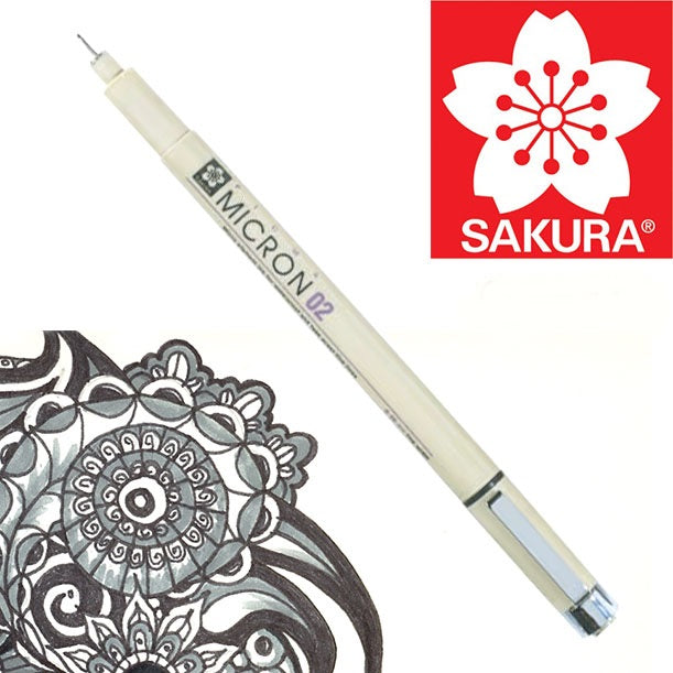Pennarello per disegno tecnico SAKURA Pigma Micron BLACK | vari spessori