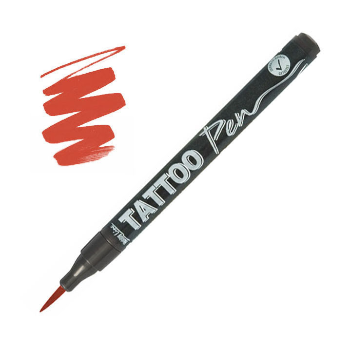 Pennarello per tatuare Tattoo Hobby Line | scegli tonalità - Rosso