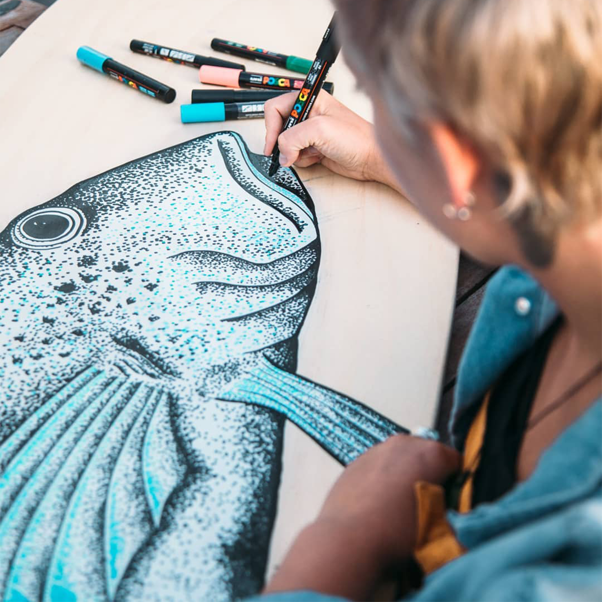 Pennarello Posca PC-5M, 1,8 – 2,5 mm, lilla (34)
