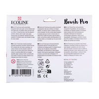 Penne acquerellabili ECOLINE BRUSH PEN 15 pz.