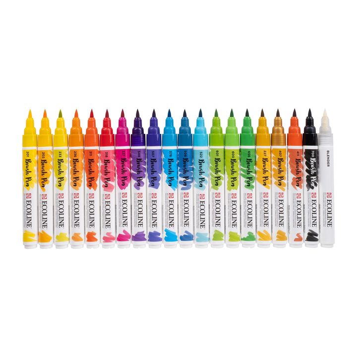 Penne acquerellabili Ecoline Brush Pen