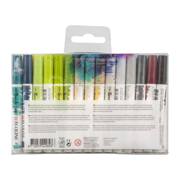 Penne acquerellabili Ecoline Brush Pen Additional