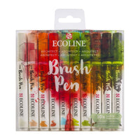Penne acquerellabili Ecoline Brush Pen Architect