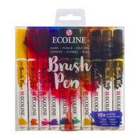Penne acquerellabili Ecoline Brush Pen Dark