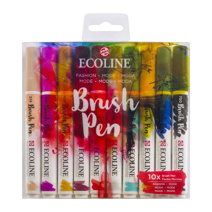 Penne acquerellabili Ecoline Brush Pen Fashion