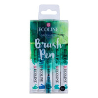 Penne acquerellabili Ecoline Brush Pen Green Blue