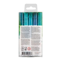 Penne acquerellabili Ecoline Brush Pen Green Blue