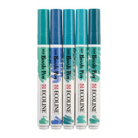 Penne acquerellabili Ecoline Brush Pen Green Blue