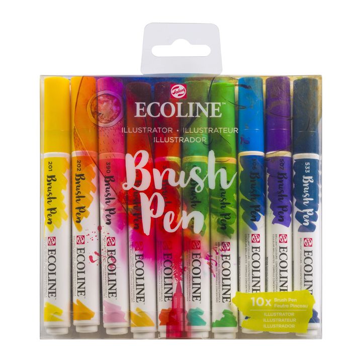 Penne acquerellabili Ecoline Brush Pen Illustrator