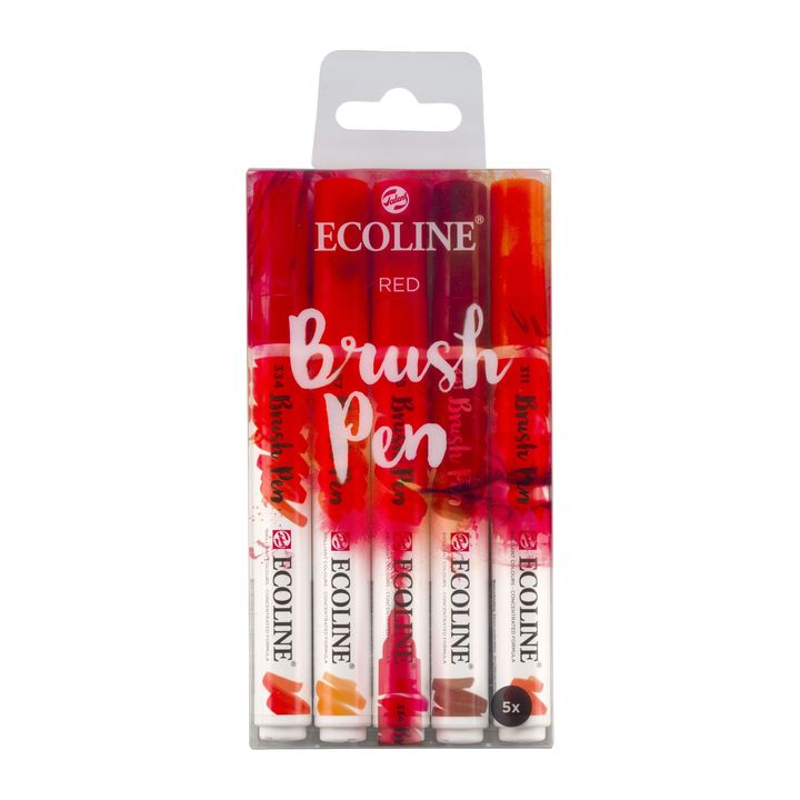 Penne acquerellabili Ecoline Brush Pen Red