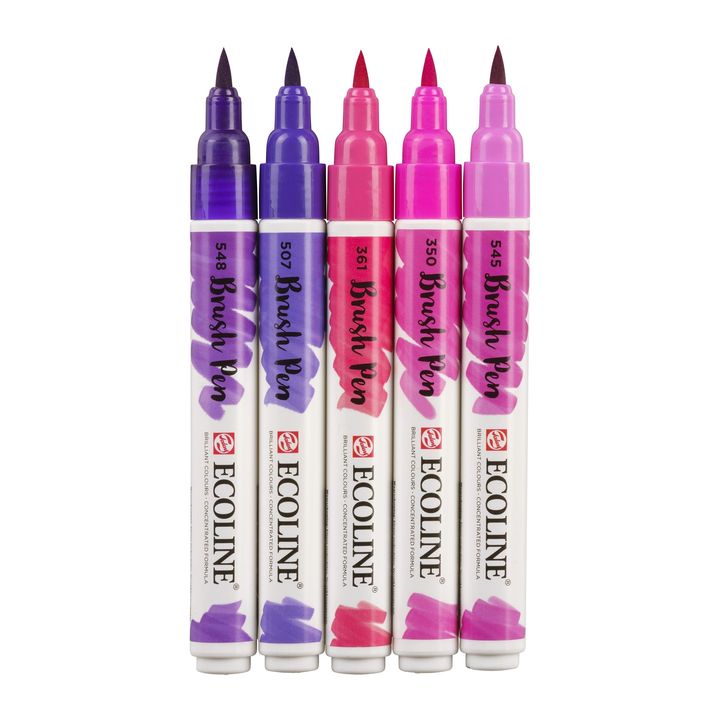 Penne acquerellabili Ecoline Brush Pen Violet