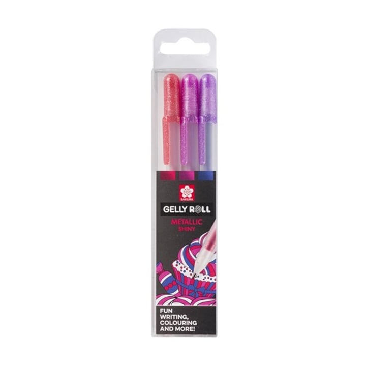 Penne gel Sakura Gelly Roll METALLIC - 3 pezzi – sweets