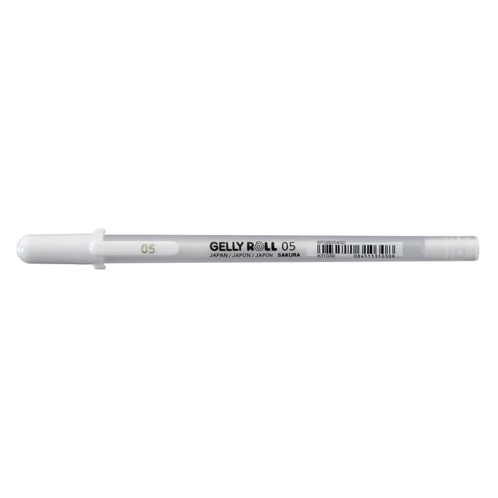 Penne gel Sakura Gelly Roll tonalità di bianco – 05 fine