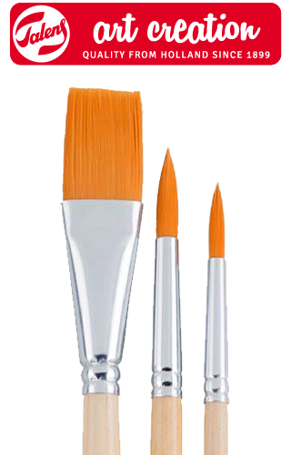 Pennelli acquerello ArtCreation - set di 3 pennelli
