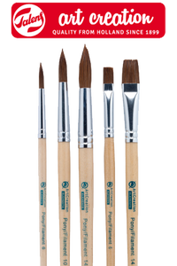 Pennelli acquerello ArtCreation - set di 5 pennelli