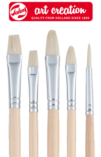 Pennelli ArtCreation in pelo naturale - set di 5 pennelli