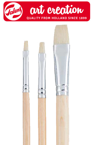 Pennelli ArtCreation in setola naturale - 3 pezzi