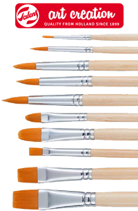Pennelli ArtCreation - set di 10 pennelli