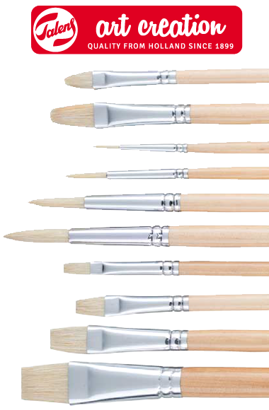 Pennelli ArtCreationsa in pelo naturale - set di 10 pennelli