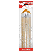 Pennelli per pittura Pebeo - set di 8 pezzi