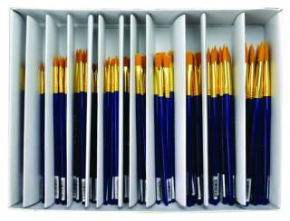 Pennelli per Scuola e Hobby - T-RND-10 | dimensioni diverse