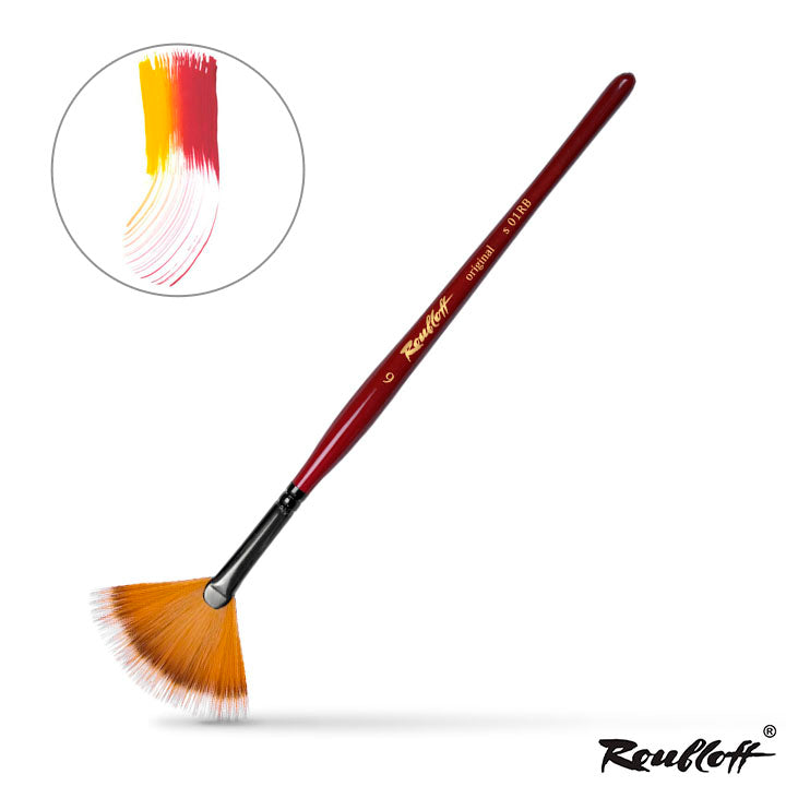 Pennello a ventaglio Roubloff Hobby 01RB | diverse dimensioni