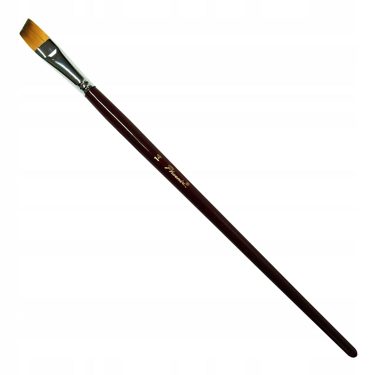Pennello angolato sintetico Phoenix 6604G - 10# – 14#