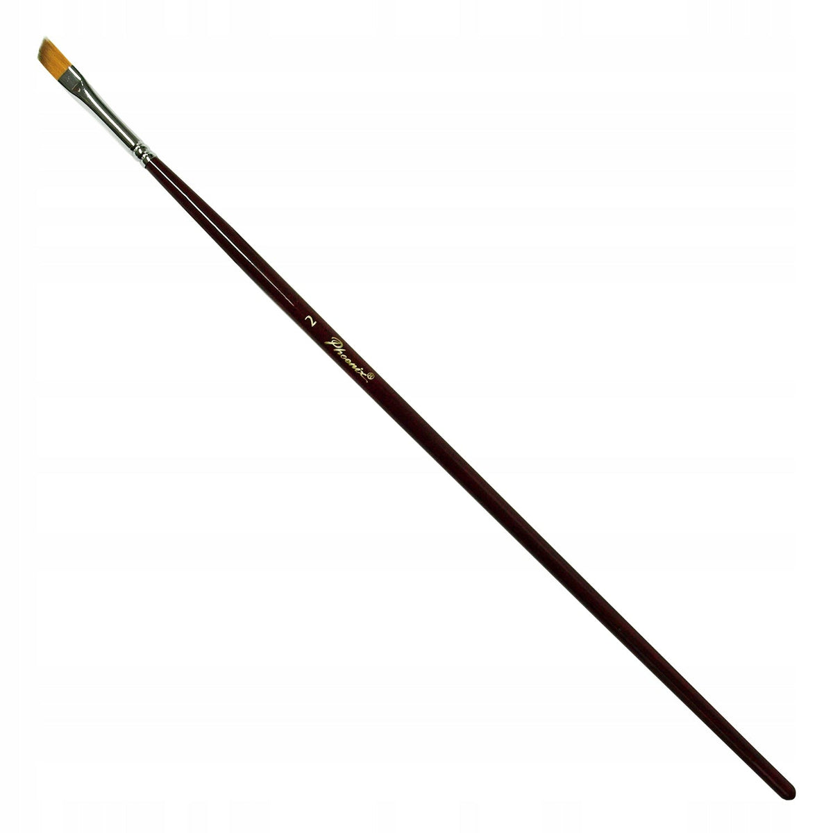 Pennello angolato sintetico Phoenix 6604G - 10# – 2#