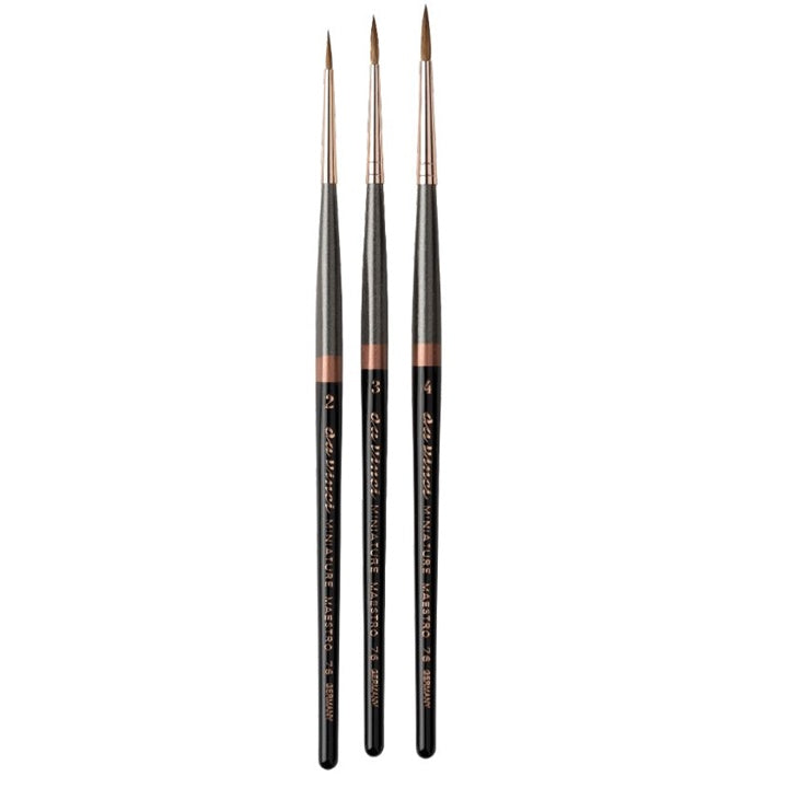 Pennello Miniature MAESTRO serie 76 Da Vinci | varie misure