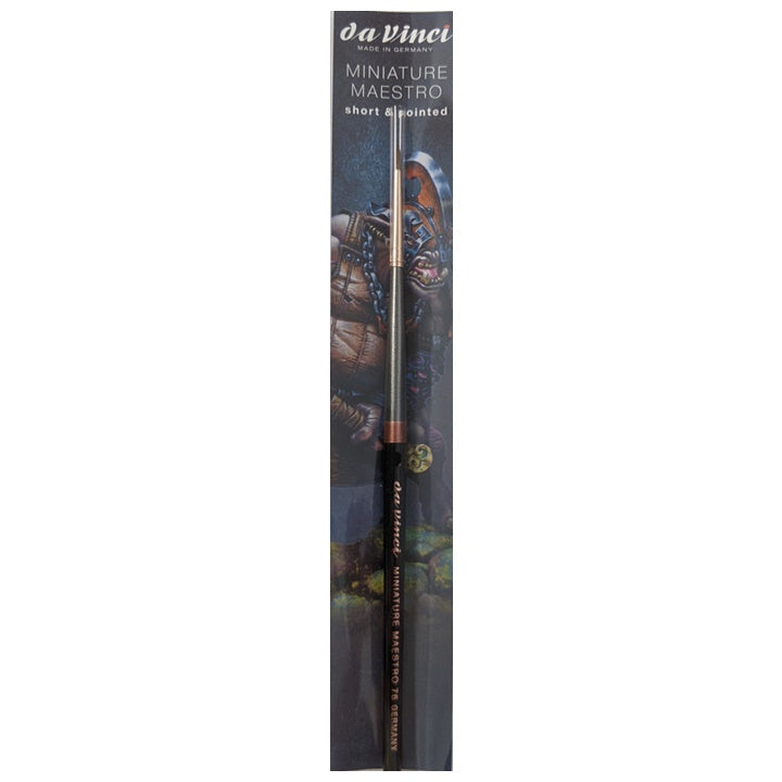 Pennello Miniature MAESTRO serie 76 Da Vinci | varie misure