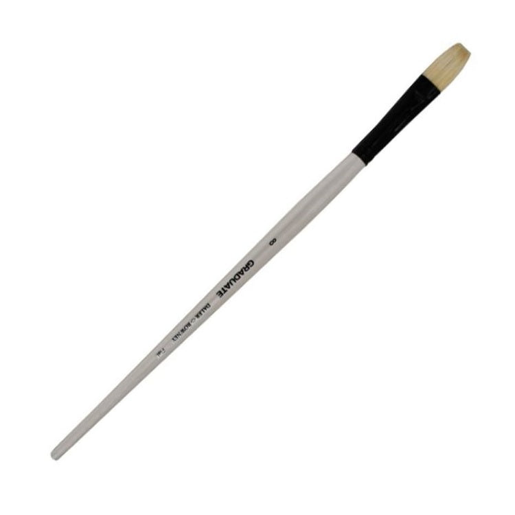 Pennello piatto Daler-Rowney - pelo di maiale | sceglie misura