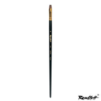 Pennello piatto Roubloff 1127 in pelo naturale Kolinsky | scelga misura
