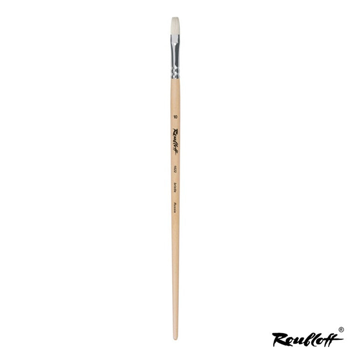 Pennello piatto Roubloff 1622 in pelo naturale | scelga misura