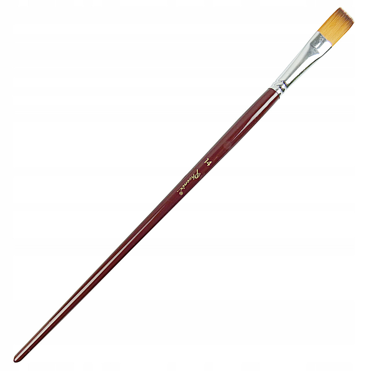 Pennello piatto sintetico Phoenix 6604A, misure 0–16 – 14#