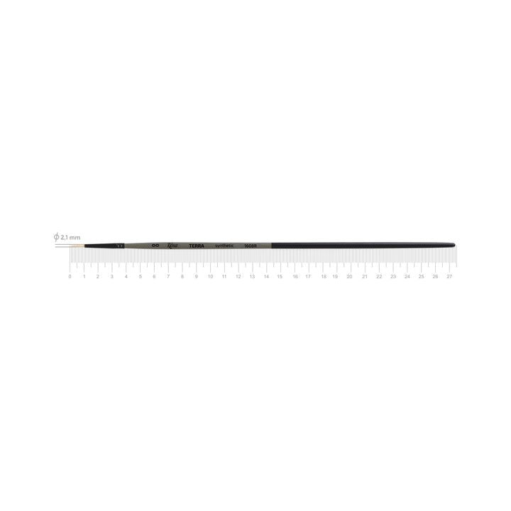 Pennello sintetico rotondo ROSA TERRA 1608R | Varie dimensioni