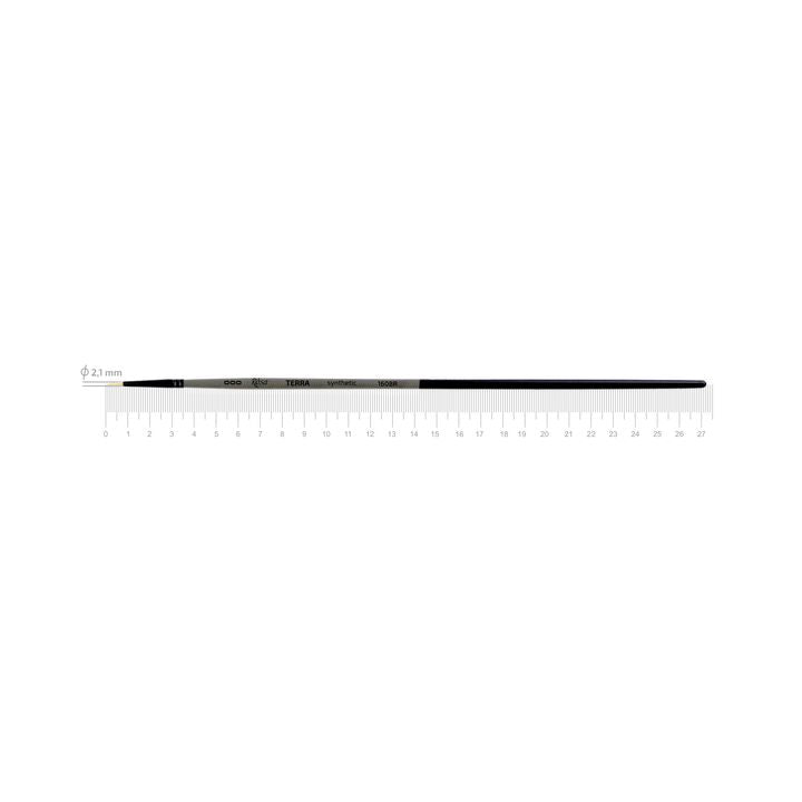 Pennello sintetico rotondo ROSA TERRA 1608R | Varie dimensioni