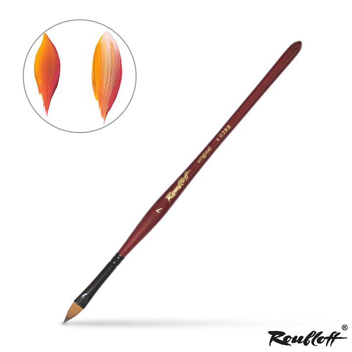 Pennello tondo allungato Roubloff Hobby 03RB | scegli misura