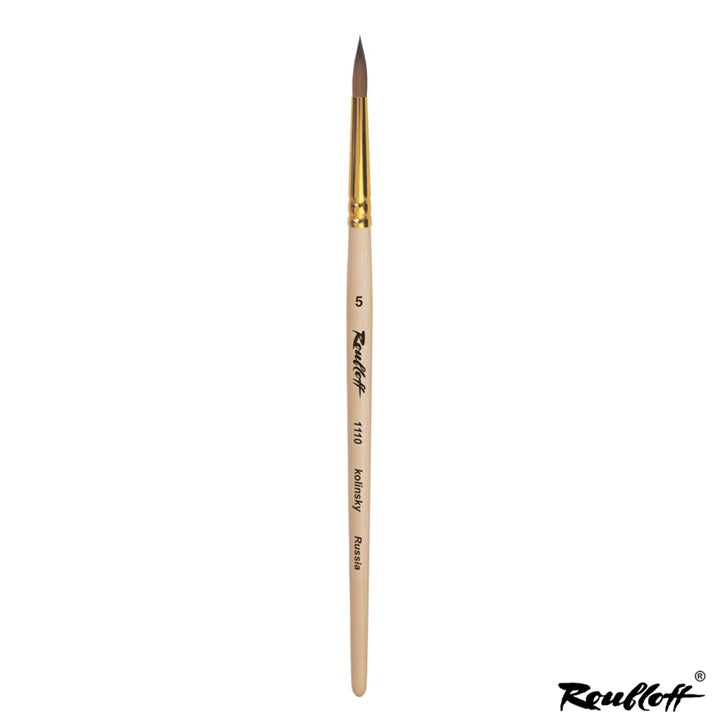 Pennello tondo Roubloff 1110 in pelo naturale Kolinsky | scelga misura