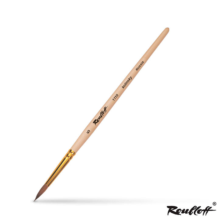 Pennello tondo Roubloff 1110 in pelo naturale Kolinsky | scelga misura