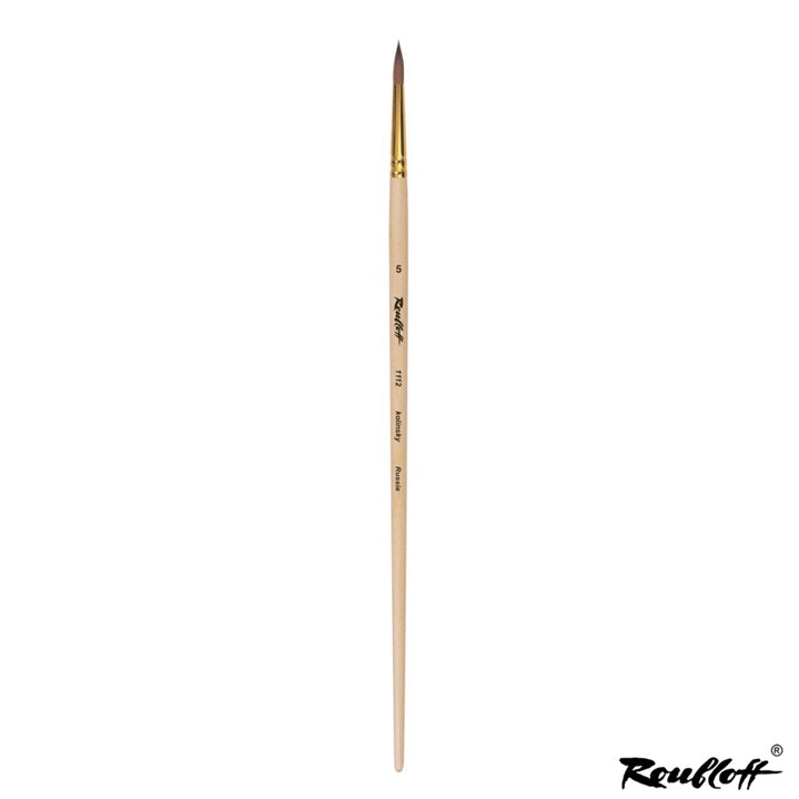 Pennello tondo Roubloff 1112 in pelo naturale Kolinsky | scelga misura