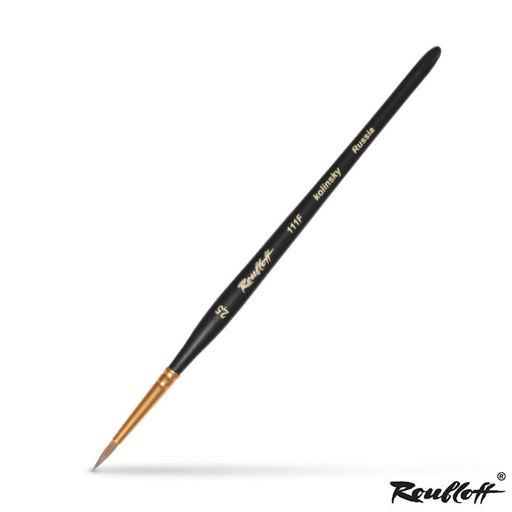 Pennello tondo Roubloff 111F in pelo naturale Kolinsky | scelga misura