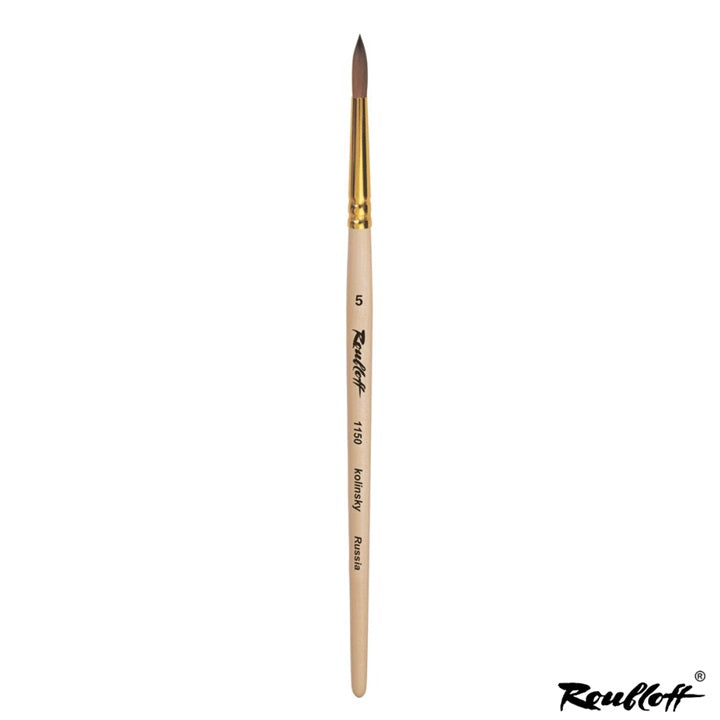 Pennello tondo Roubloff 1150 in pelo naturale Kolinsky | scelga misura