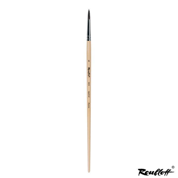 Pennello tondo Roubloff 1412 in pelo naturale | scelga misura
