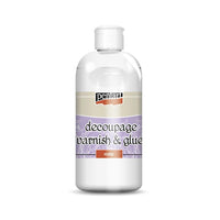 Pentart Vernice opaca e colla per decoupage 500 ml