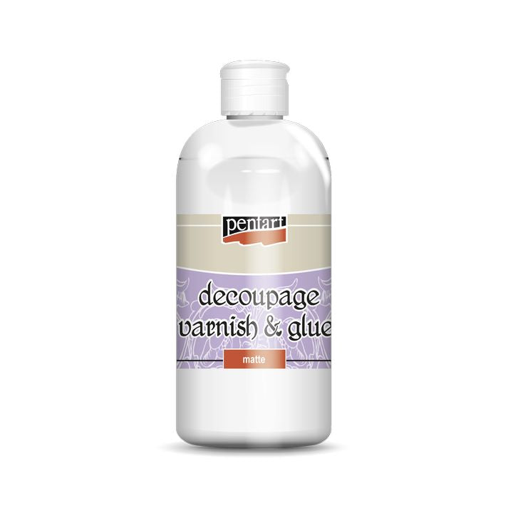 Pentart Vernice opaca e colla per decoupage 500 ml