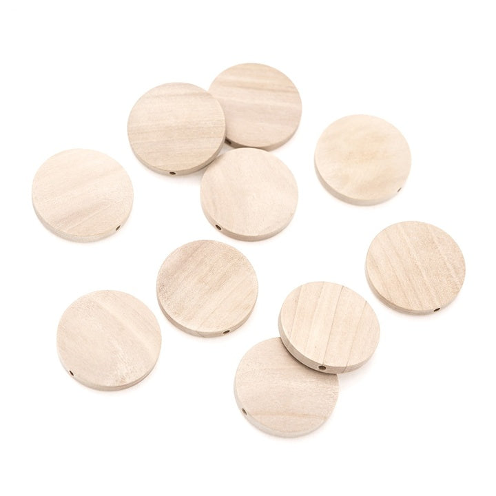 Perline di legno - Disco | Varie dimensioni