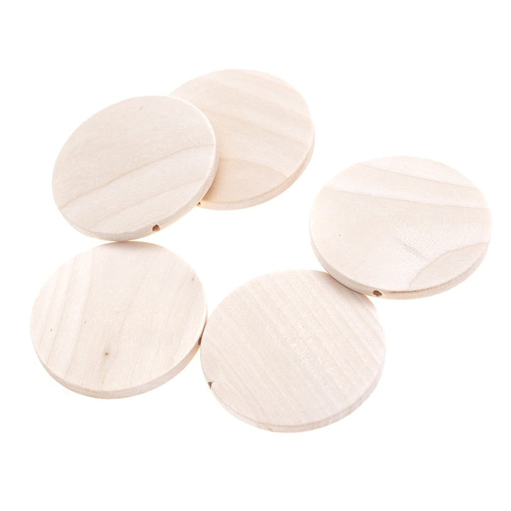 Perline di legno - Disco | Varie dimensioni